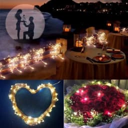 Christmas Home Bedroom Decoration Garland 10/20/50/100 LED Battery Operated Led Wire Fairy Lights Wedding String Lights Party