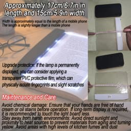LED Reading Lamp,Battery Book Light for Students,Eye-Care Night Light,Portable Desk Lamp for Indoor Reading,Bedside Study Lamp