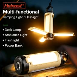 LY23 6 Modes Brightness Adjustable Camping Lantern Portable Hanging Foldable Camping Supplies 1200mah Outdoor Emergency Lantern