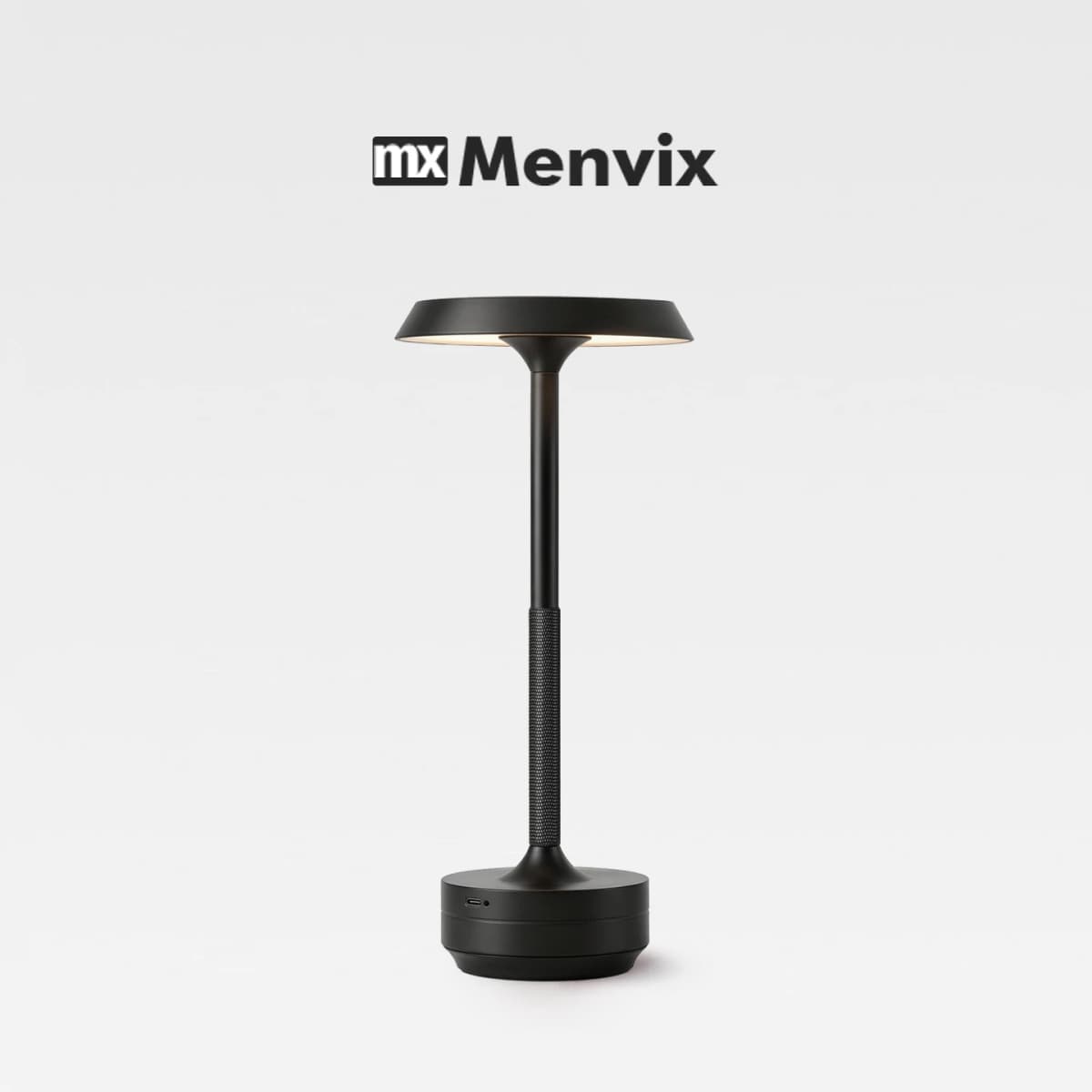 Portable Cordless LED Table Lamp 5000mAh Battery Stepless Dimming for Restaurant Outdoor Party Camping Atmosphere Night Light