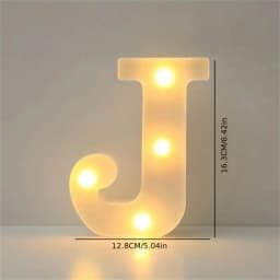16CM LED Letter Lights,Battery Powered Alphabet Lamps For Bedroom,Birthday Party,Dining Table Decoration,Home Hanging Decor