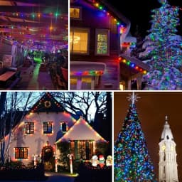 Solar String Lights 30/100/200/300 LED Solar Christmas Lights 8 Modes Waterproof Outdoor Twinkle Lights Garden Tree Party Decor