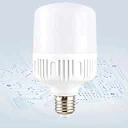2~1PCS E27 High Power 220V 100W 80W LED Screw Mouth Light High Brightness Light Bulb White Light Eye Protection Non Flickering