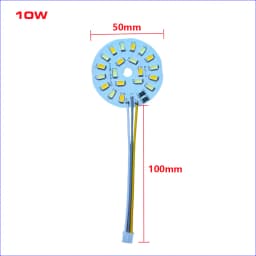 DC3.7V Light Source LED Panel 10W 50MM 3Colors Dimming Controller With Touch Switch Charging Port Type-C And Remote Control.