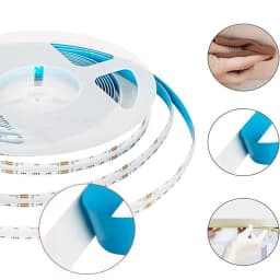 Zigbee DC24V COB LED Strip Light 840leds/m 1-5M RGB High Density Flexible FOB COB Lights TV Bedroom Party DIY Decor Google Alexa