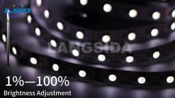 DC12 SK6812 RGBW (Vergelijkbaar Met WS2812B) 4-in-1 30/60/144 Leds/Pixels/M Individueel Adresseerbaar Ledstriplicht 1-5M IP30/IP