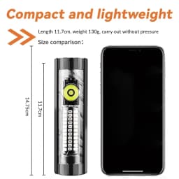 1500Lumen Aluminum Alloy Waterproof USB Charging 1800mAh Bicycle Front Light for MTB Road Cycling Lamp Accessories