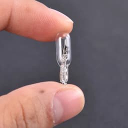 10Pcs 12V 1.2W T5 Glass Light Bulb Dashboard Instrument Panel Brake Light Bulbs Replacement DIY Lighting