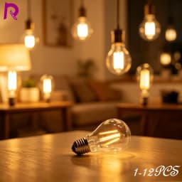 Energy Saving Bulb E27 E14 Edison Lamps A60 G45 AC220V LED Filament Light 2W 4W 6W 8W for Home Derection Living Room Lighting