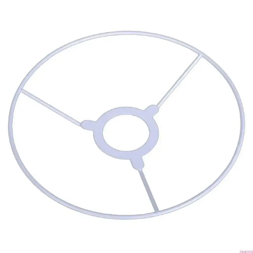 Professional Round Metal Drum Lamp Shade Rings Support Fitting DIY Ceiling Light Frame Fix Rings Round Metal Rings Hardware