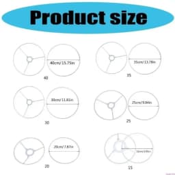 Professional Round Metal Drum Lamp Shade Rings Support Fitting DIY Ceiling Light Frame Fix Rings Round Metal Rings Hardware