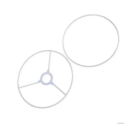 Professional Round Metal Drum Lamp Shade Rings Support Fitting DIY Ceiling Light Frame Fix Rings Round Metal Rings Hardware