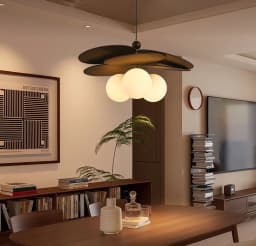 Rattan Weave Vintage Pendant Light Retro Restaurant Shop Hotel Chandelier Living Room Japan Hanging Lamp for Room Decor Lusutre