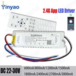 22-30V APP LED Driver GM-LXTM-F Two Lines 2 Color Intelligent Power Supply 600mA 800mA 1200mA 1500mA 1800mA 2400mA 2700mA 3000mA