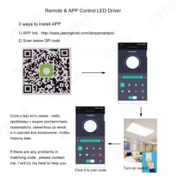 22-30V APP LED Driver GM-LXTM-F Two Lines 2 Color Intelligent Power Supply 600mA 800mA 1200mA 1500mA 1800mA 2400mA 2700mA 3000mA