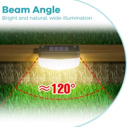 Solar Deck Lights Outdoor Waterproof LED Fence Lights Garden Step Lamp for Patio Stairs Railing Pathway Step