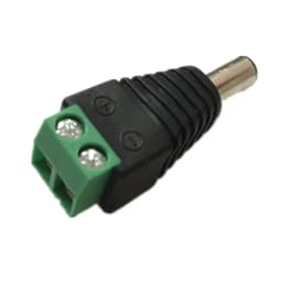 10 Pcs CCTV Cameras 2.1mm X 5.5mm Female Male DC Power Plug Adapter For 5050 3528 5630 5730 Single Color LED Strip Light