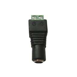 10 Pcs CCTV Cameras 2.1mm X 5.5mm Female Male DC Power Plug Adapter For 5050 3528 5630 5730 Single Color LED Strip Light