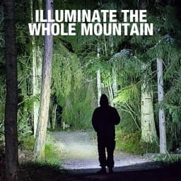 Ultra-High Power Flashlight, Digital Electronic Display, Waterproof Flashlight, Zoom Flashlight, Outdoor Camping Lamp
