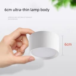 LED surface mounted tube light, circular ceiling light, hole free dimming sky flower light