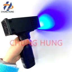 80W 130W 200W High-Intensity UV Flashlight 365nm Car Paint Inspection Lamp Accurate Detection of Surface Defects And Putty Spray