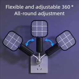 Portable Trap Mosquito Killing Lamp Fly Swatter Mini USB UV Mosquito Swatter for Outdoor Picnic Camping Hotel