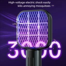 Portable Trap Mosquito Killing Lamp Fly Swatter Mini USB UV Mosquito Swatter for Outdoor Picnic Camping Hotel