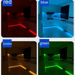 DC12V/24V RGB COB LED Strip 8mm/10mm Width 576LEDs/M High Density RA95 Flexible Tape for DIY Living Room Bedroom Decor Lighting