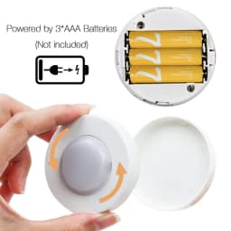 Dimmable Touch Sensor LED Under Cabinets Lights Warm White / White LED Puck Lights Closet Wardrobe Kitchen Bedside Night Light