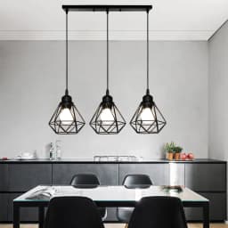 Retro Pendant Lamp Iron Frame Ceiling Lighting Paint Restaurant Teahouse Chandelier Indoor Wrought Metal Modern Pendant Lights