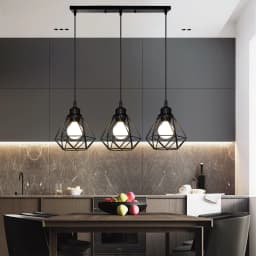 Retro Pendant Lamp Iron Frame Ceiling Lighting Paint Restaurant Teahouse Chandelier Indoor Wrought Metal Modern Pendant Lights