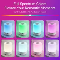 Night Light Clap Lamp Rechargeable Touch Bedroom Bedside Lamp Children's Sleep Lamp Long Battery Led Eyeshield Lamp Decorate