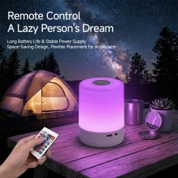 Night Light Clap Lamp Rechargeable Touch Bedroom Bedside Lamp Children's Sleep Lamp Long Battery Led Eyeshield Lamp Decorate