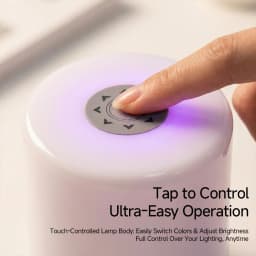 Night Light Clap Lamp Rechargeable Touch Bedroom Bedside Lamp Children's Sleep Lamp Long Battery Led Eyeshield Lamp Decorate