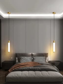 Retro-Style Imitation Marble Resin Dining Room Bedroom Pendant Light For Luxurious Restaurant Bar Area Ambient Lighting Fixture