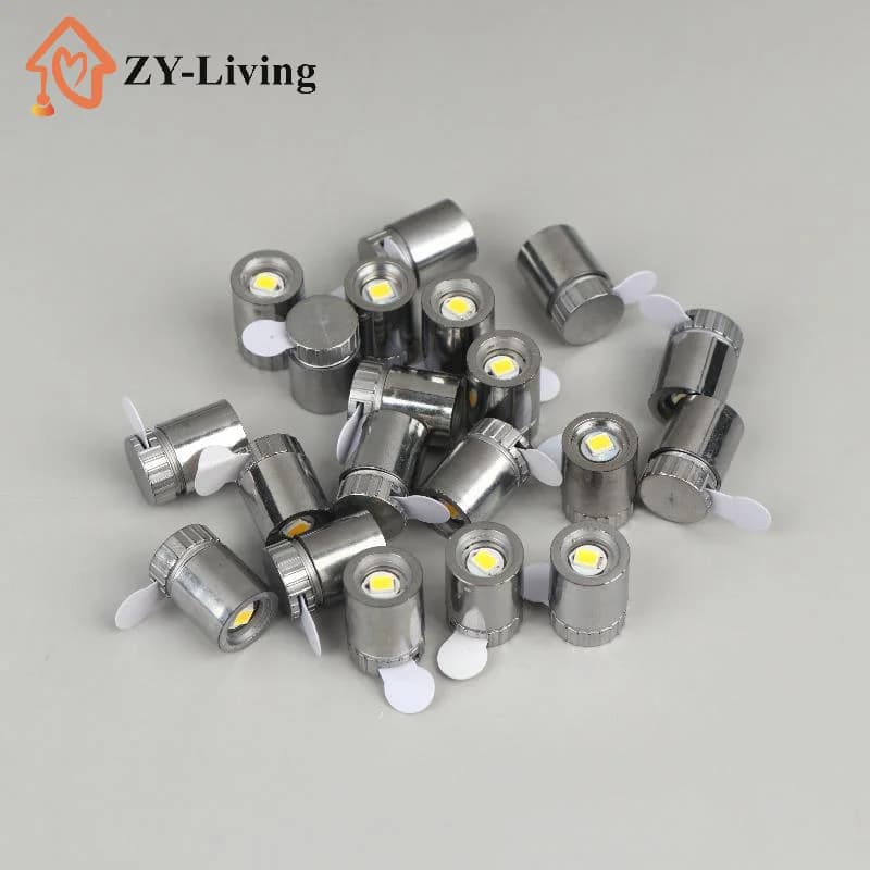 10/20Pcs Tiny Light Toys Mini LED Lamp Model For DIY Model Making Dollhouse Balloons Party Decor Hand Craft Sandtable Layout