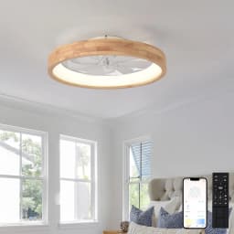 LED Ceiling Fan Light with Remote Control Fan Light Modern Bedroom Restaurant Decoration Electric Fan Ventilation