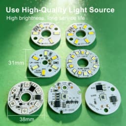 5V USB High Brightness Dimmable Touch Control Colorful Gradient LED RGB Light Board Remote Control DIY Model Display Light Board