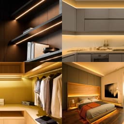 5V USB COB LED Strip Light 320LEDs/m 3Keys Dimmable ON/OFF Switch 1m-5m 8mm Flex Tape for Mirror TV Cabinet Stairs Lighting