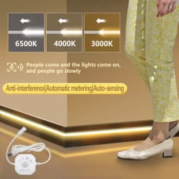 USB Motion Sensor LED Strip, Motion Activated Light with Chase Effect for Stairs, Under Bed and Cabinet