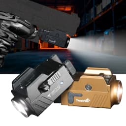 Trustfire 850LM Tactical Flashlight GM23-V2 Quick Release Led Light USB C Rechargeable Rail Mounted for Taurus Glock 17 19 TX2