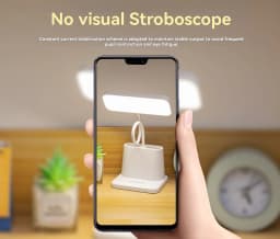 Multifunctional LED Desk Lamp, USB Rechargeable Night Light, Touch Dimming, Eye-Friendly Desk Lamp, Suitable for Office, Study,
