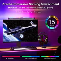 Computer Monitor Light Bar for PC Monitor USB Powered LED Lamp Screen Hanging Light Student Eyes Protection Reading Learning
