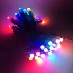 2026 50pcs T1000S Kits DC5V 12mm WS2811 IC Full Color Pixel LED Module Light IP68 Waterproof RGB Color Digital LED Pixel Light