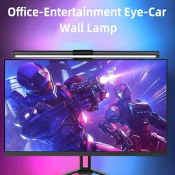 Desktop PC Monitor Screen Hanging Light Bar RGB Atmosphere Lighting For Learning/Working/Gaming Screen Eye Protection Lamp