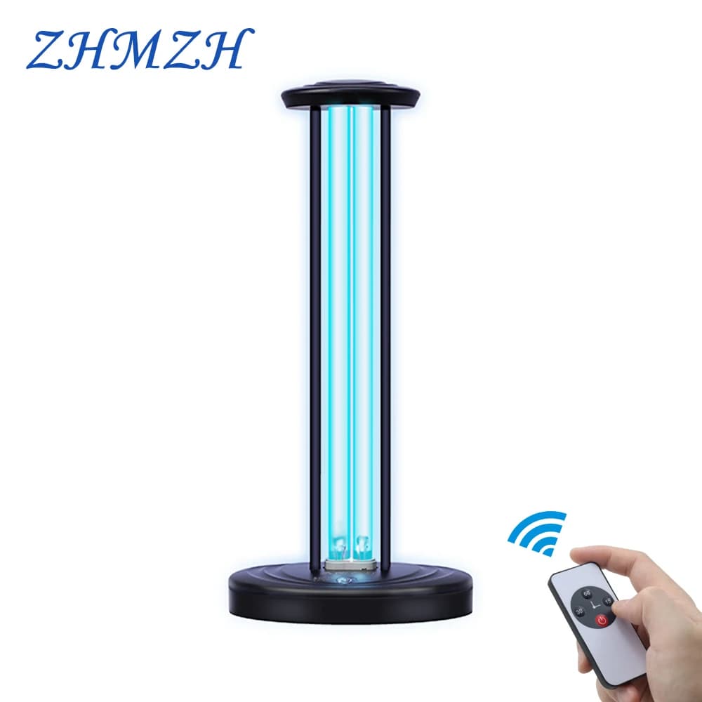 110V 220V UVC Quartz Germicidal Light Ultraviolet Lamp Household UV Disinfection Kill Mites Remote Control Sterilizer Ozone Free
