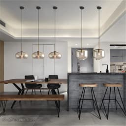Nordic Glass Pendant Light Modern Living Room Kitchen Hanging Lamps Lighting Fixtures LED Lamp Home Decor Suspension Luminaire