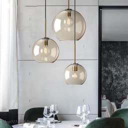 Nordic Glass Pendant Light Modern Living Room Kitchen Hanging Lamps Lighting Fixtures LED Lamp Home Decor Suspension Luminaire