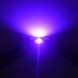 10pcs-100pcs 3W UV High Power LED Light Beads Ultra Violet Purple LED Chip 360nm 365nm 370nm 380nm 390nm 395nm 400nm 405nm 430nm