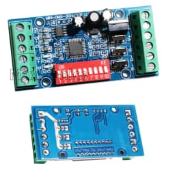 NEW MINI 3CH DMX512 RGB LED Decoder DMX Controller 3Channe 5A/CH MAX 15A MINI-DMX-3CH-V1 for LED Strip/ Module Lights DC5V-24V
